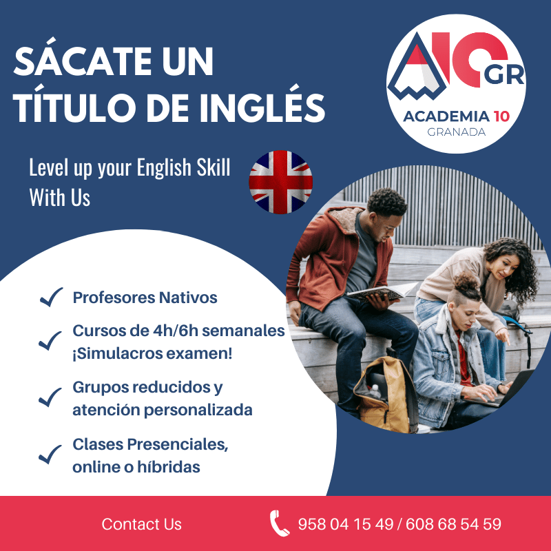 Sácate un título de inglés con Academia 10 Online